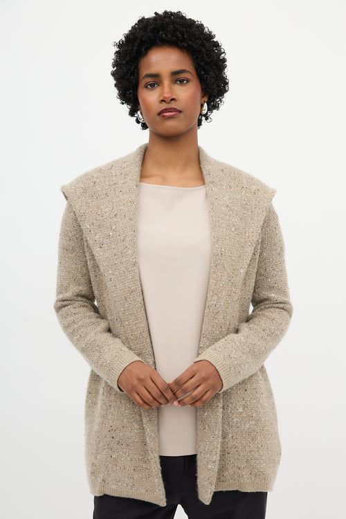 Ralph Lauren Cashmere Hooded Cardigan