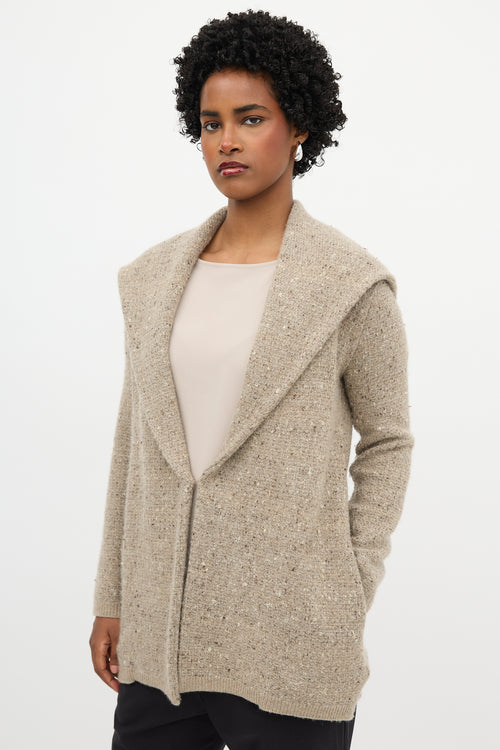 Ralph Lauren Cashmere Hooded Cardigan