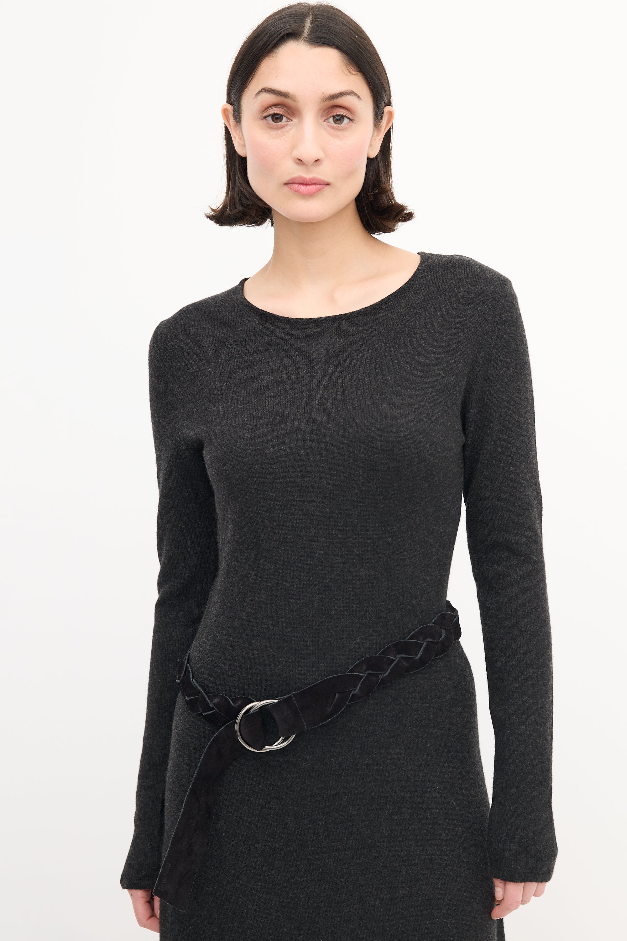 ralph lauren grey sweater dress Ralph Lauren Grey Sweater Dress Retails $244 Size S