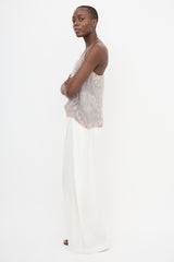 Raquel Allegra Silk Printed Camisole