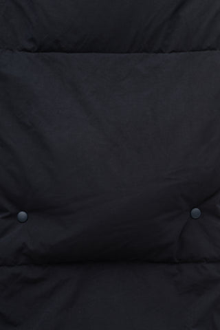 Raey Black Quilted Down Scarf