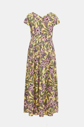 Red Valentino Floral Maxi Dress