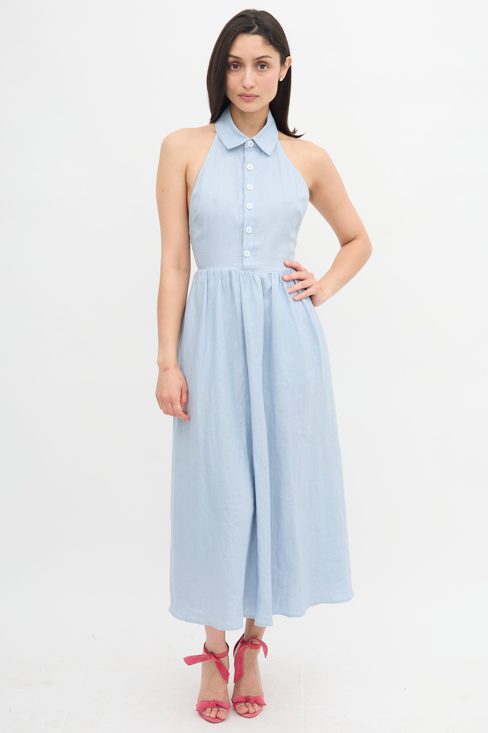 Reformation // Linen Tace Dress VSP Consignment Reformation // Linen Tace Dress VSP Consignment