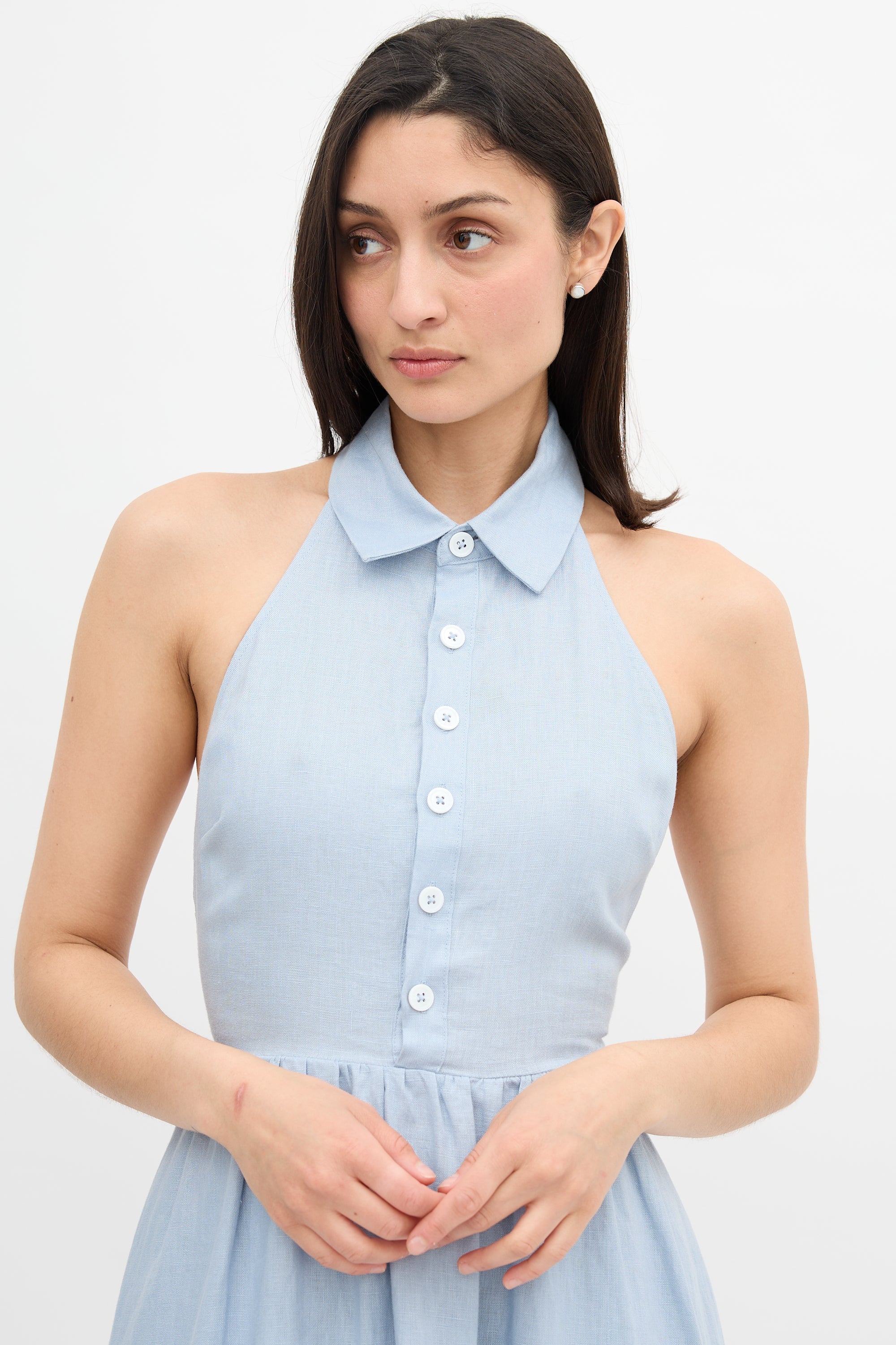 Reformation // Linen Tace Dress VSP Consignment Reformation // Linen Tace Dress VSP Consignment