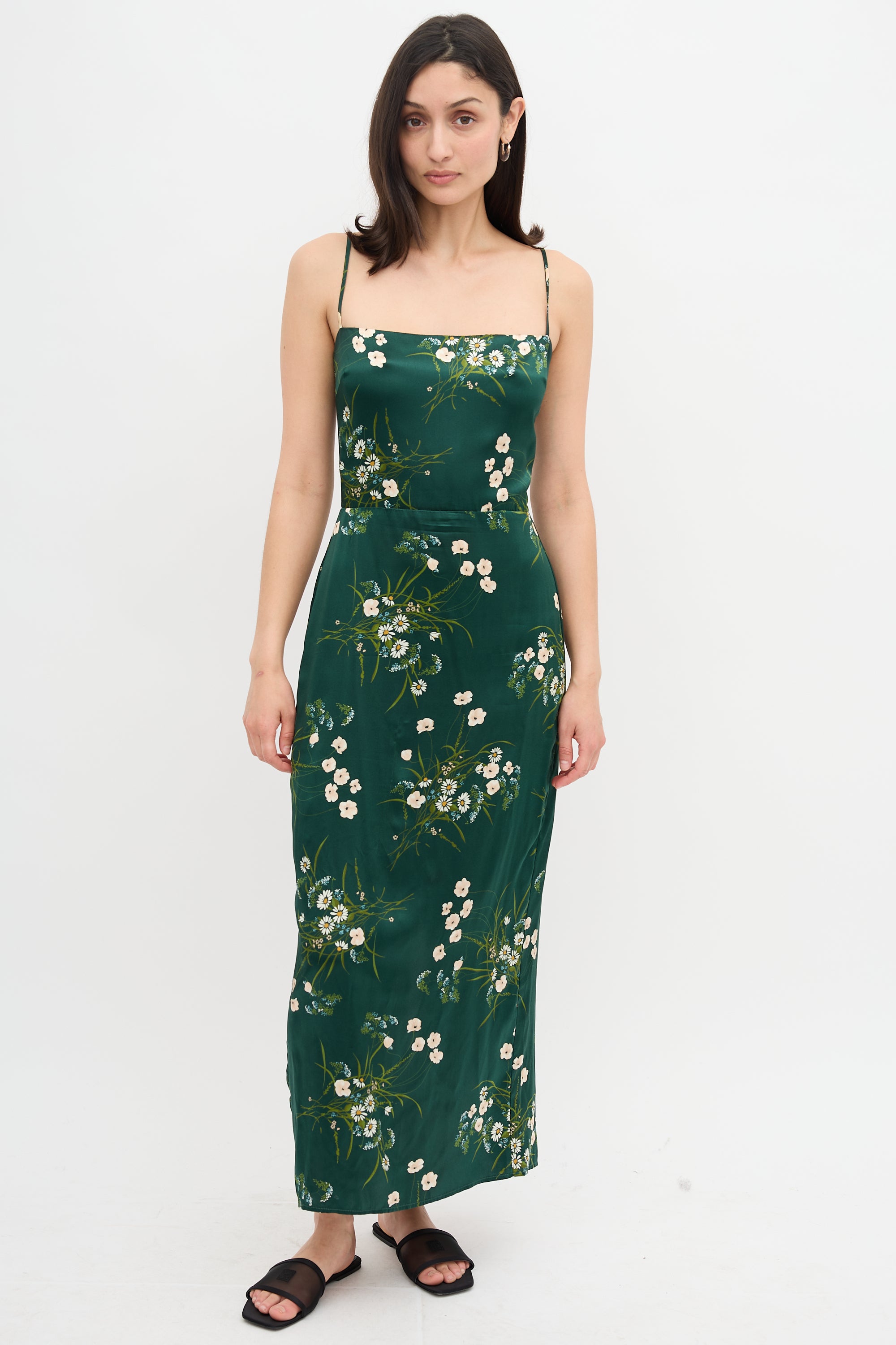 Reformation // Silk Floral Frankie Dress VSP Consignment Reformation // Silk Floral Frankie Dress VSP Consignment