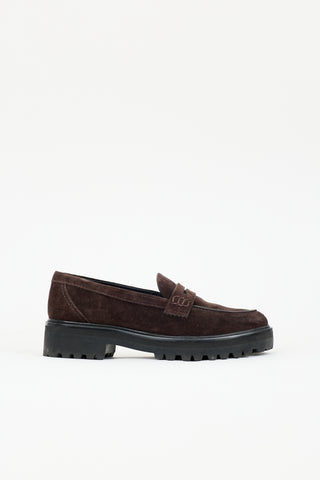 Reformation Suede Agathea Loafer