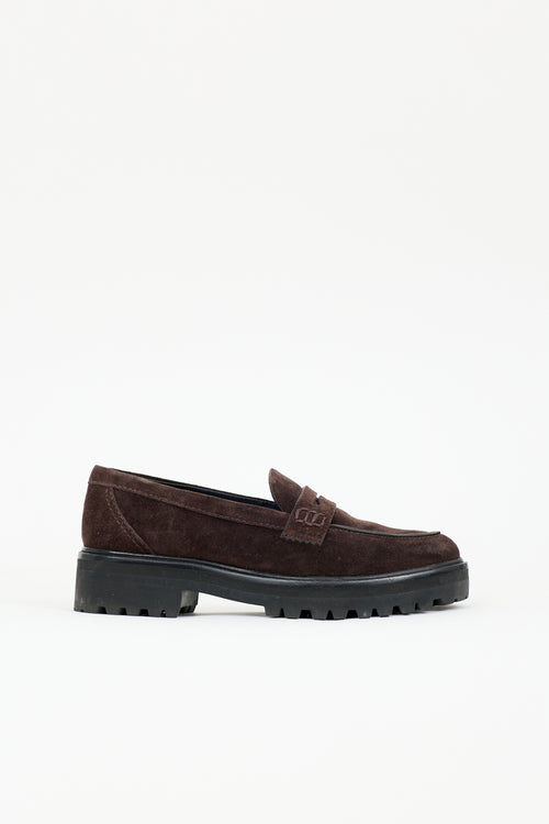 Reformation Suede Agathea Loafer