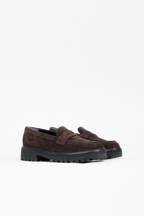 Reformation Suede Agathea Loafer