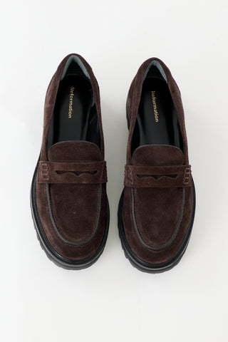 Reformation Suede Agathea Loafer