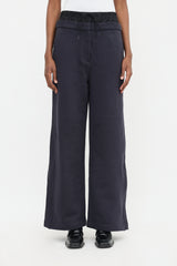 Tibi Double Waist Sweatpant