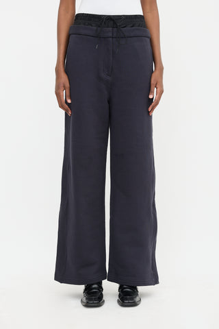 Tibi Double Waist Sweatpant
