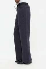 Tibi Double Waist Sweatpant