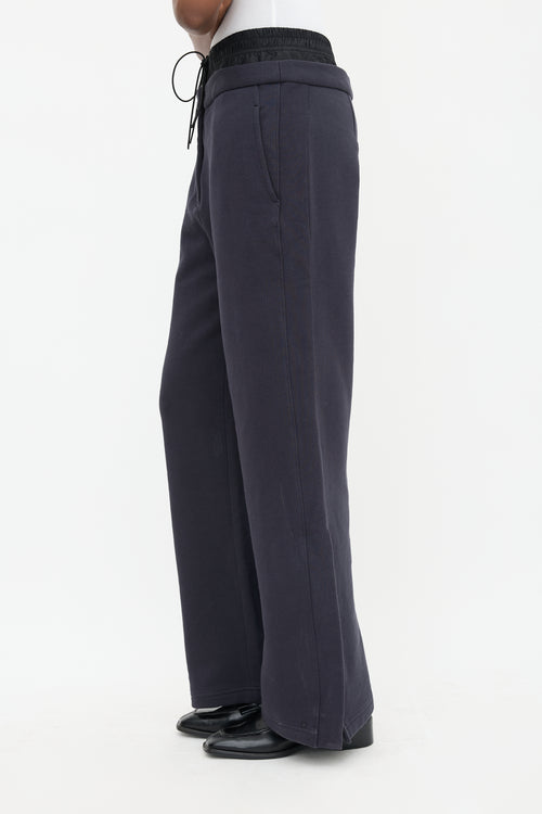 Tibi Double Waist Sweatpant