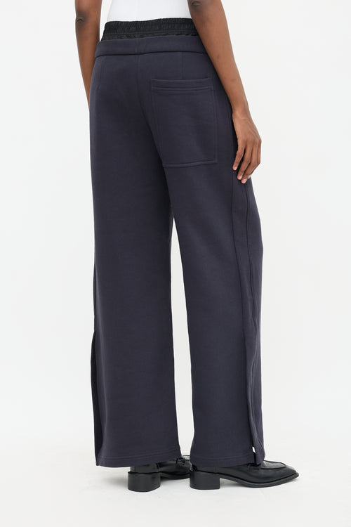 Tibi Double Waist Sweatpant