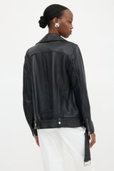 Acne Studios Leather Nate Clean Jacket