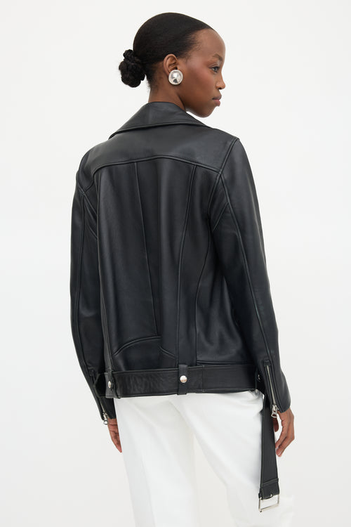 Acne Studios Leather Nate Clean Jacket