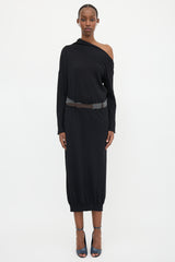 Brunello Cucinelli Cashmere & Silk Knit Dress