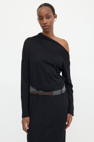 Brunello Cucinelli Cashmere & Silk Knit Dress