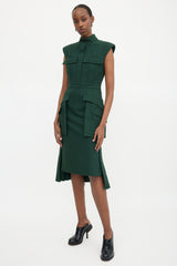 McQueen FW 2018 Canvas Midi Dress