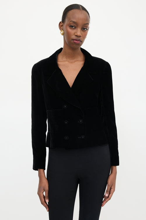 Chanel FW 1998 Velvet Blazer