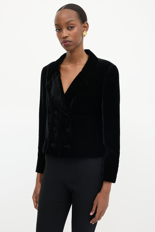 Chanel FW 1998 Velvet Blazer