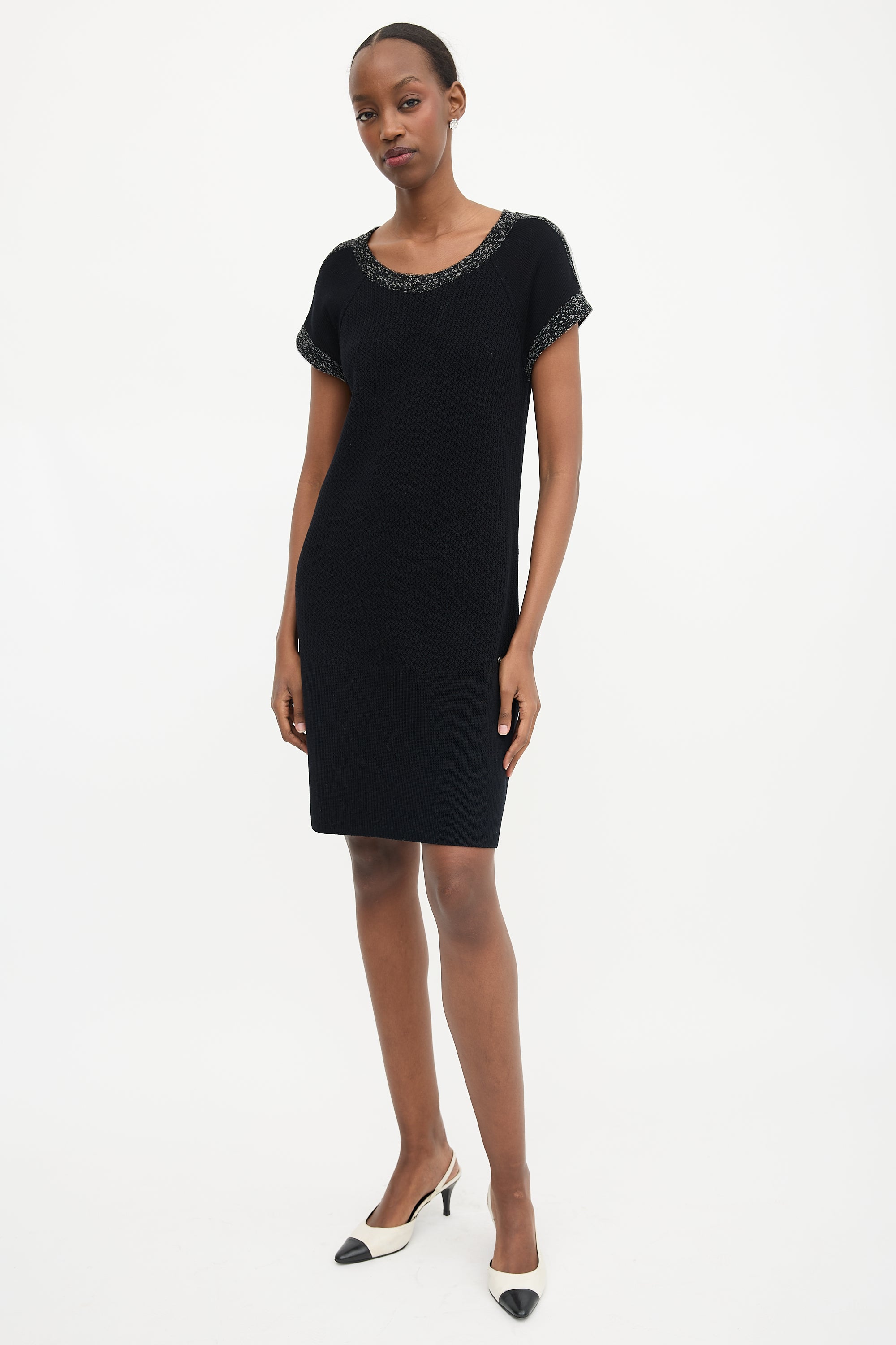 Chanel // Knit T-Shirt Dress – VSP Consignment