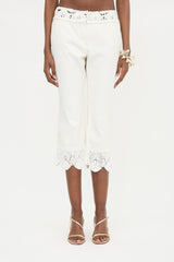 Chanel SS 2005 Crochet Trim Pant
