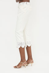 Chanel SS 2005 Crochet Trim Pant