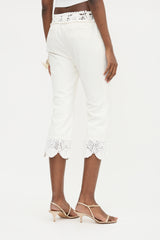 Chanel SS 2005 Crochet Trim Pant