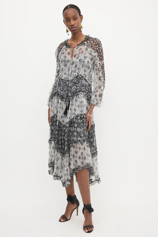 Zimmermann Silk Floral Divinity Dress