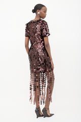 Simkhai Paillette Fringe Dress