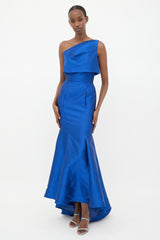Greta Constantine Silk & Wool Satin Twill Dress
