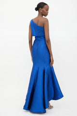 Greta Constantine Silk & Wool Satin Twill Dress