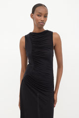 Ulla Johnson Asymmetrical Jersey Livia Dress