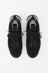 Chanel Suede CC Sneaker