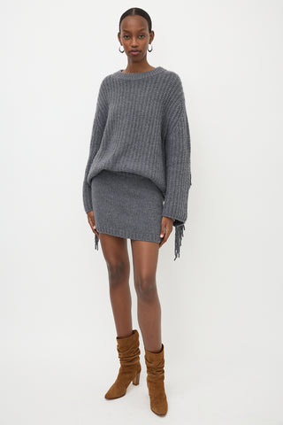 Lisa Yang Cashmere Knit Lovi Mini Skirt