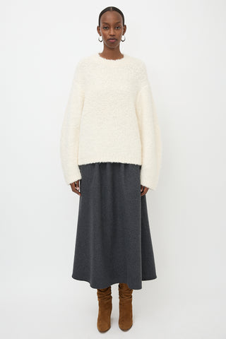 Lauren Manoogian Oversized Bouclé Sweater
