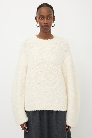 Lauren Manoogian Oversized Bouclé Sweater