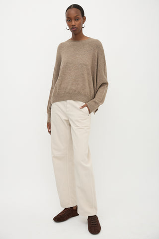 Brunello Cucinelli Softed Curved Monili Jeans
