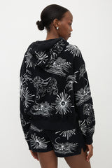 Chanel Bouclé Knit Patterned Hoodie