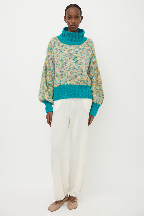 Rose Carmine Oversized Chunky Knit Sweater