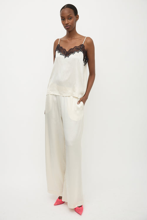 Sablyn Silk Satin Two Piece Set