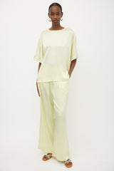 Sablyn Silk Satin Two Piece Set
