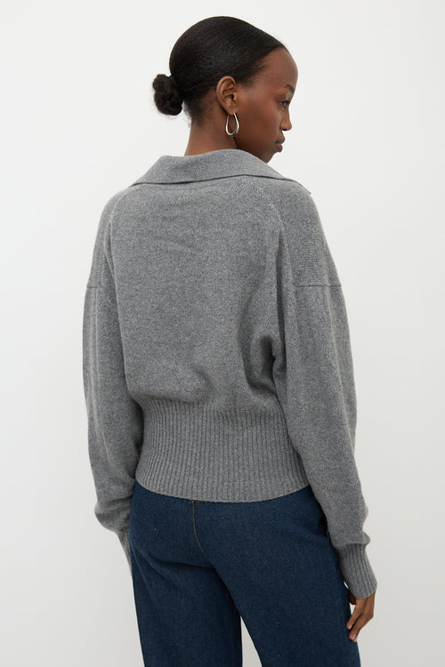 Proenza Schouler Cashmere Collared Sweater