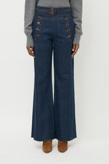 Chloé Sailor Flared Leg Jeans