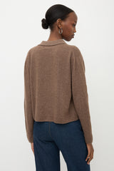 Sablyn Cashmere Polo Sweater