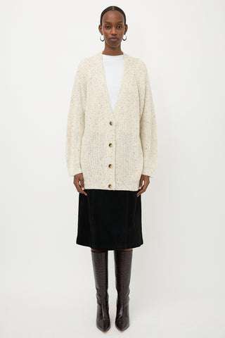 Lauren Manoogian Oversized Linen Cardigan