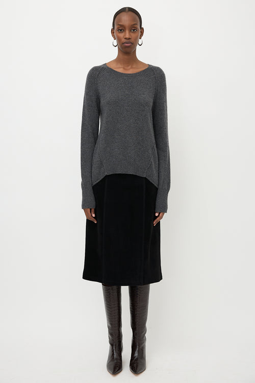 Doffer Boys Cashmere Inverted Sweater