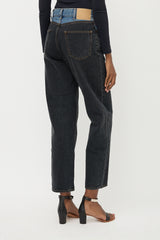Celine Two Tone Tapered Leg Jeans