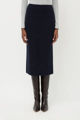 Fabiana Filippi Merino Wool & Mohair Skirt